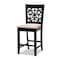 Baxton Studio Devon Sand Upholstered and Espresso Wood 5-Piece Pub Dining Set 166-10766-9776 - alternate 8